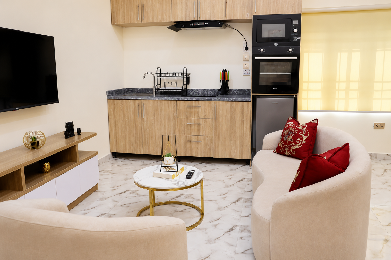 1-Bedroom Luxury Apartment — Bateye Residence, Bedrock Residences, Ikeja