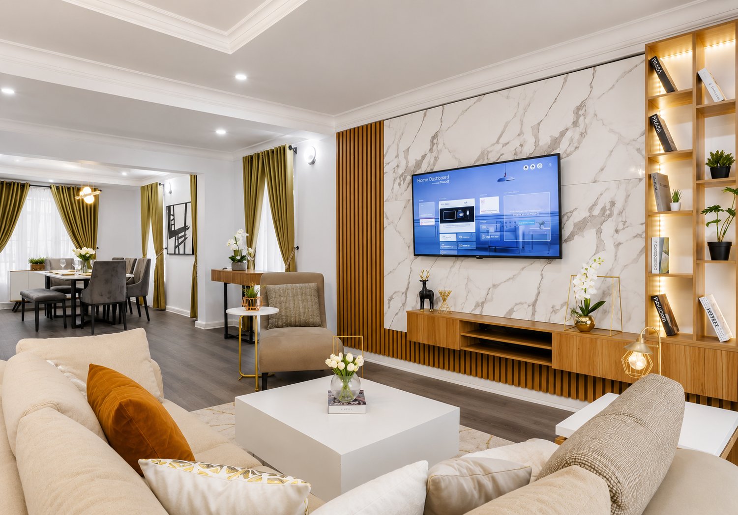 4-Bedroom Luxury Terrace | Bedrock Residences, Oduduwa Crescent, Ikeja GRA